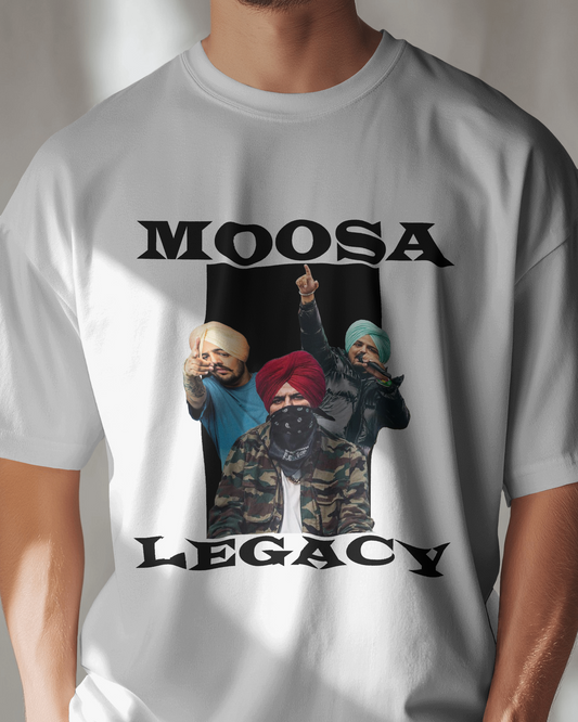 Premium Moosa Legacy Tribute Limited Edition T-Shirt