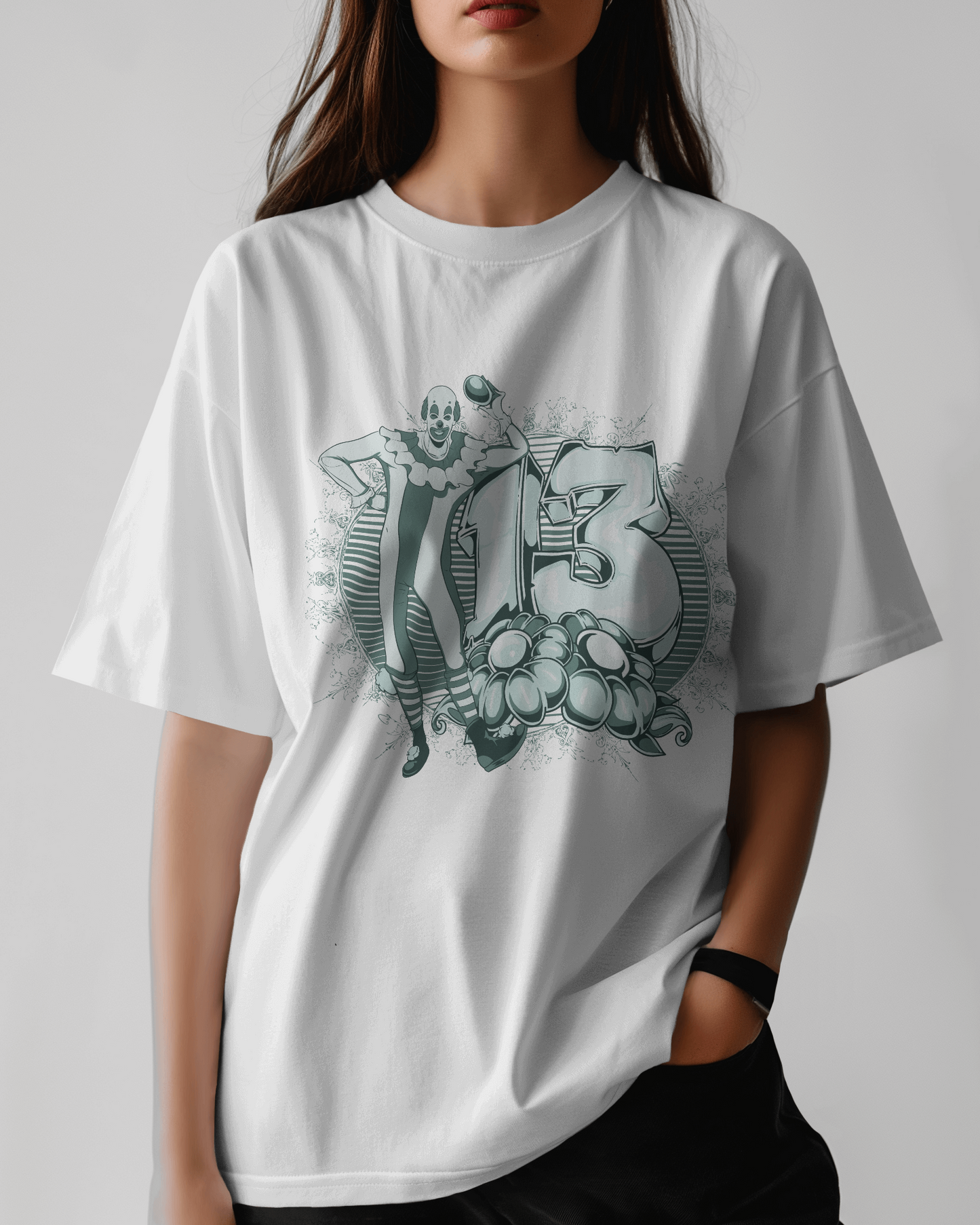 Premium Make Love Not War Wings Heart Oversized T-shirt