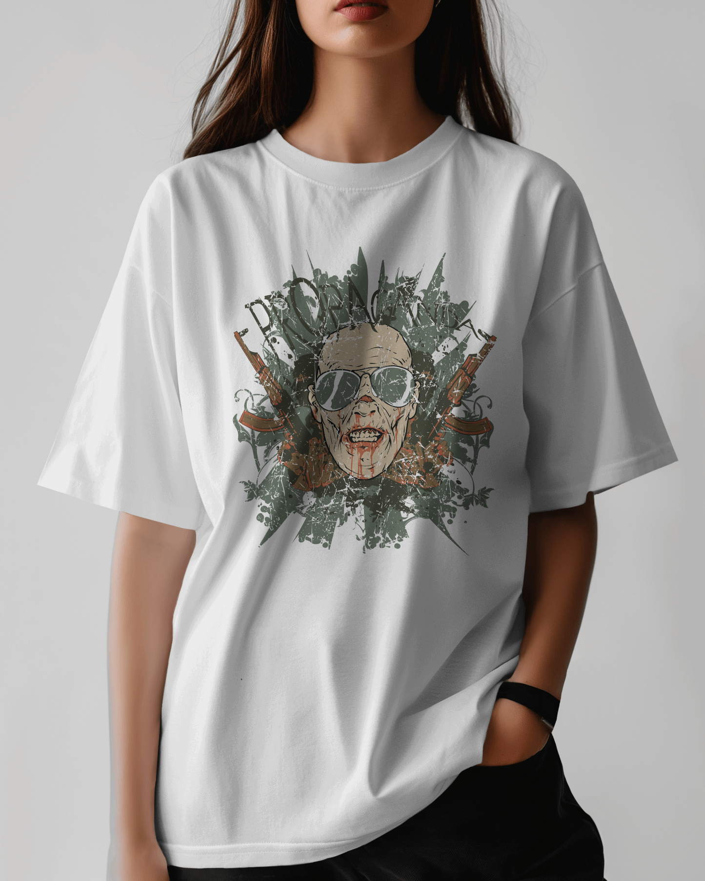 Premium Winged Skull Oversized T-shirt | Limited Edition