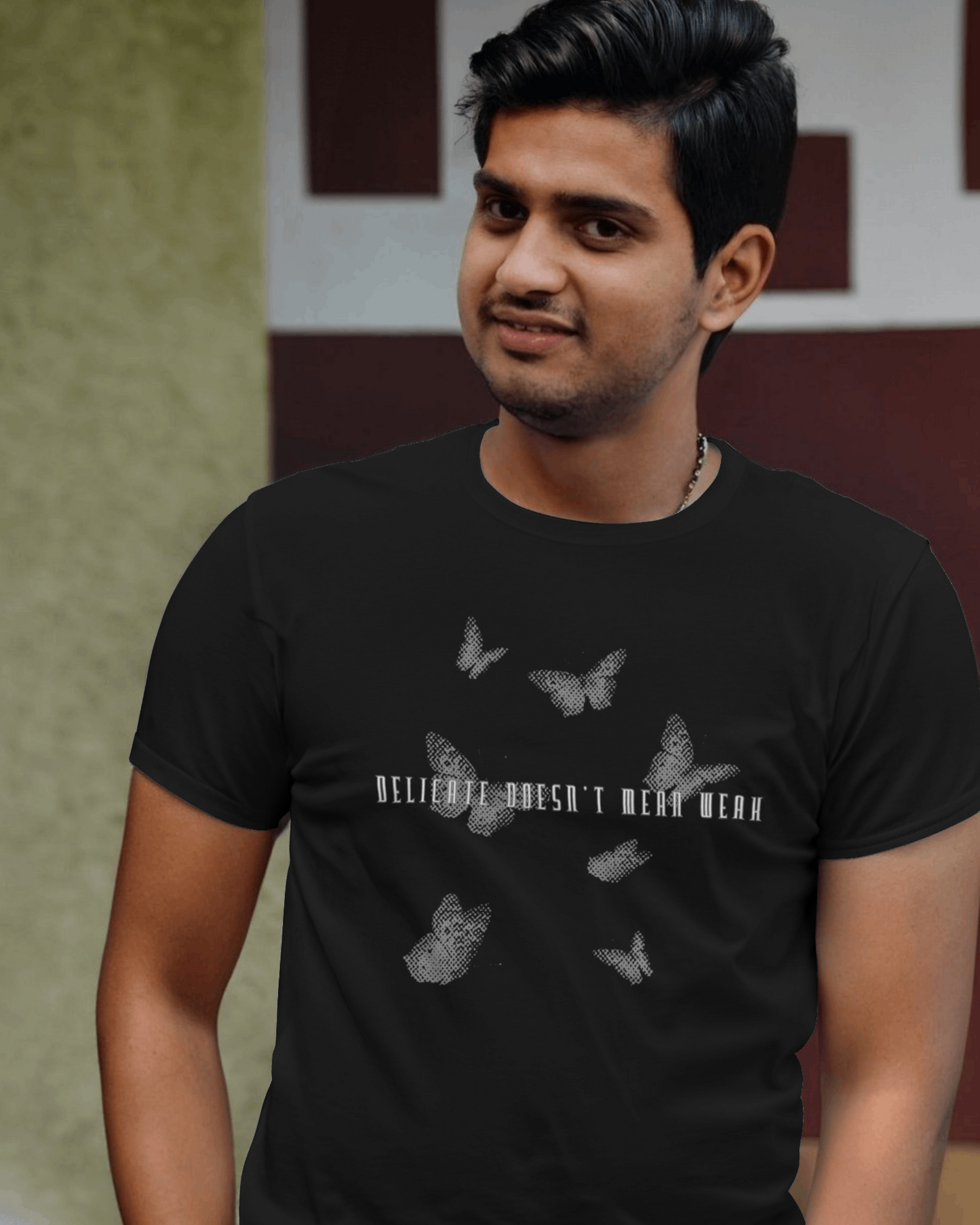 Premium Butterfly Delicate Graphic Regular T-shirt