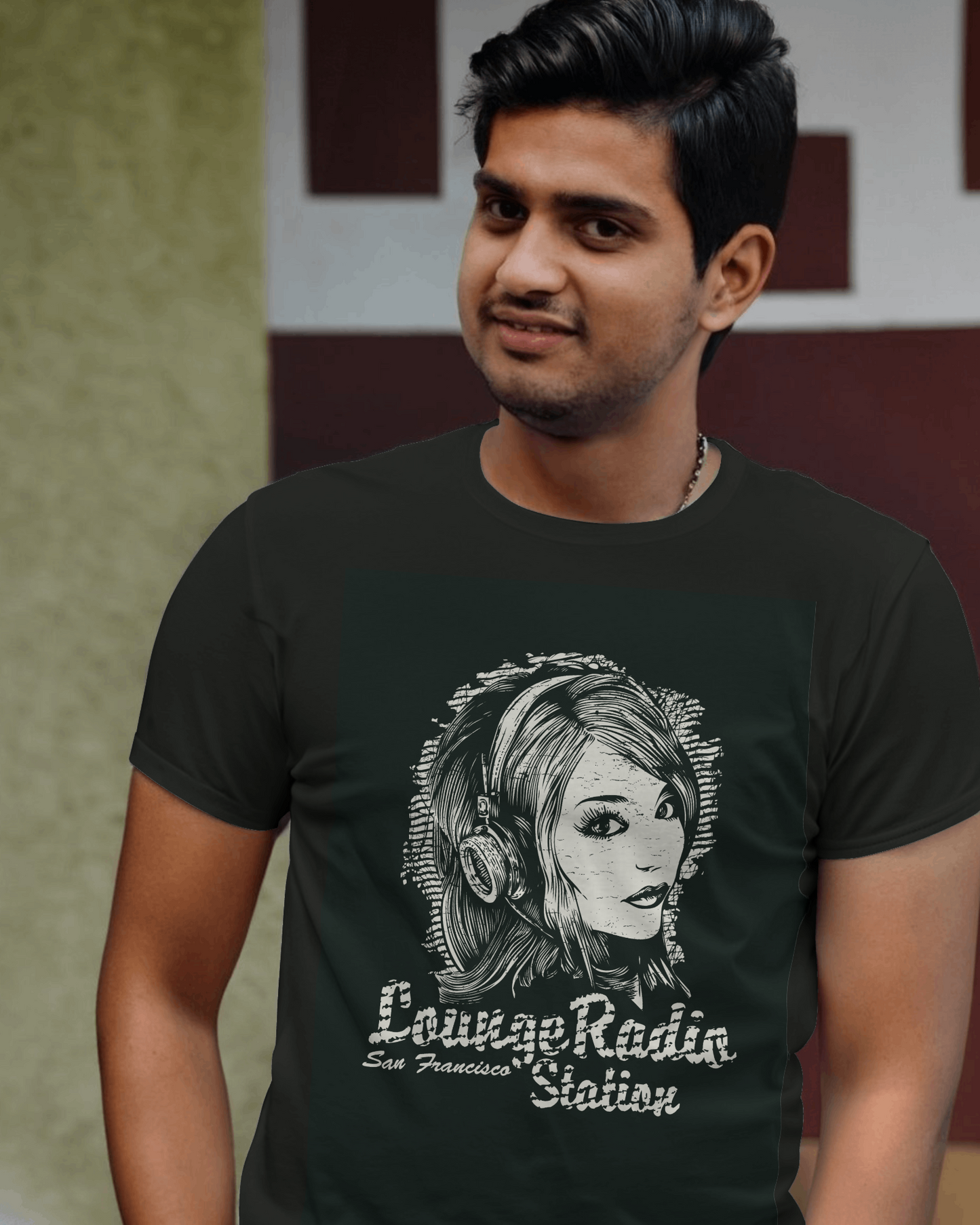 Premium DAMN! ROBOT Graphic Regular T-shirt