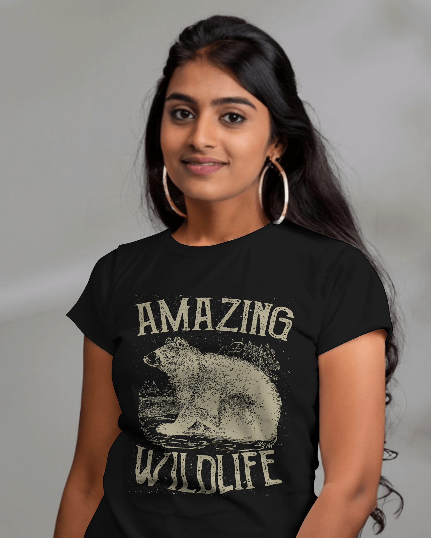 Premium Amazing Wildlife Bear T-Shirt | Exclusive Nature Design