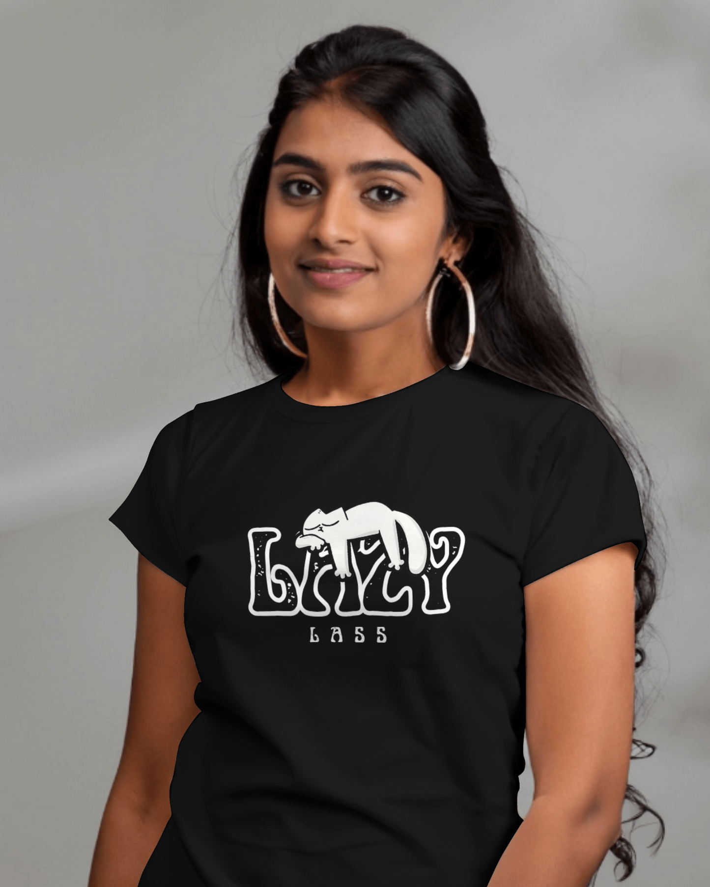 Premium LAZY Bass Graphic Regular T-shirt