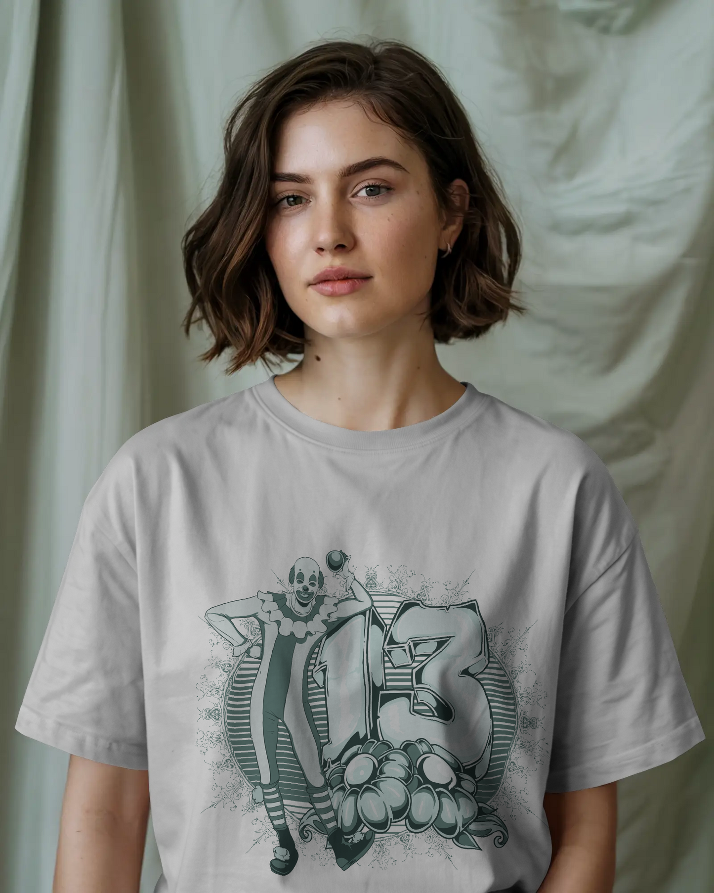 Premium Make Love Not War Wings Heart Oversized T-shirt