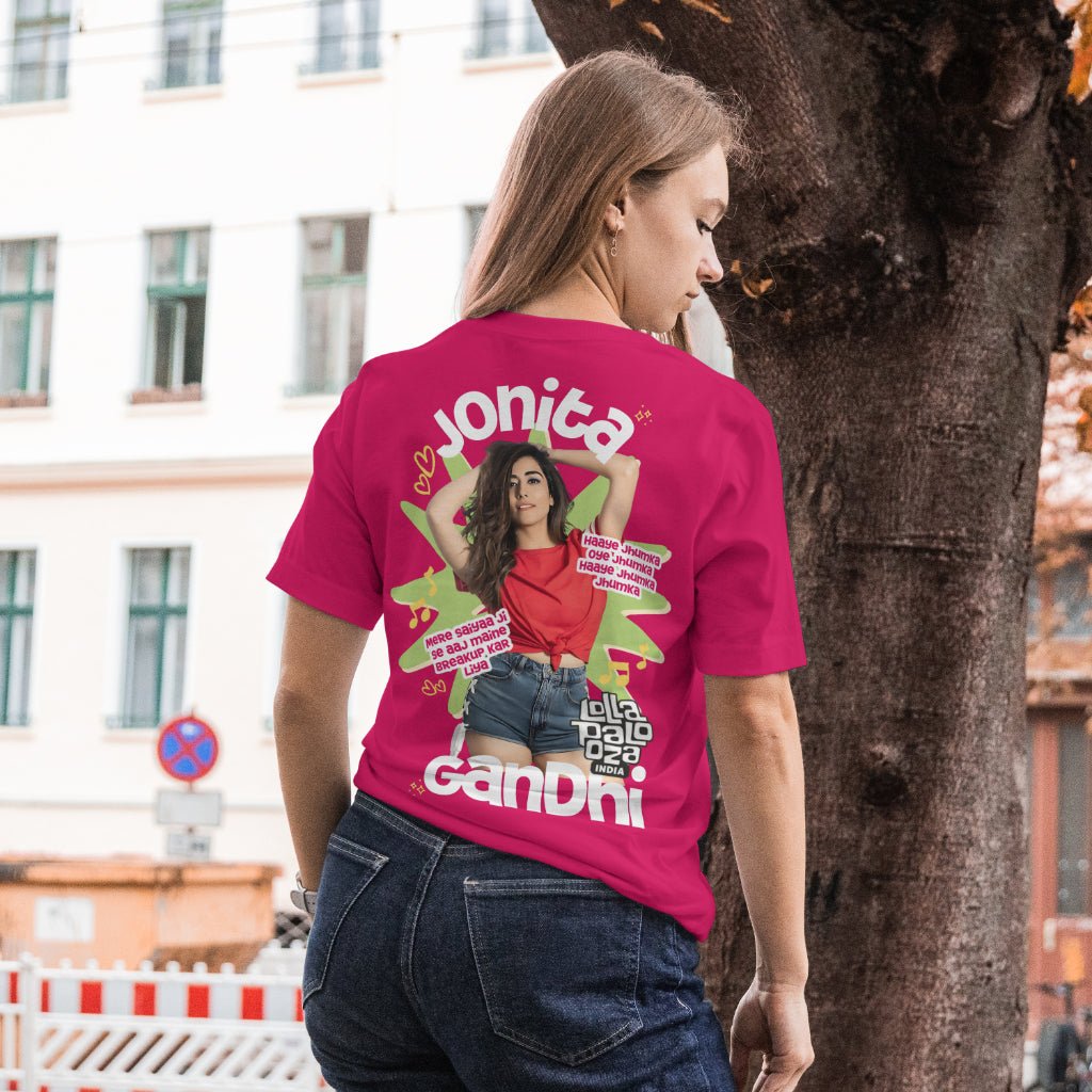 Jonita Gandhi Premium Oversized Concert T-Shirt – Luxury Edition - YORD