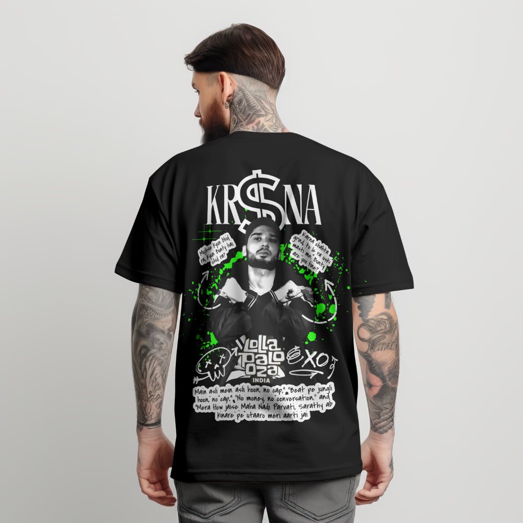 KR$NA Premium Oversized T-shirt – Lollapalooza India Edition - YORD