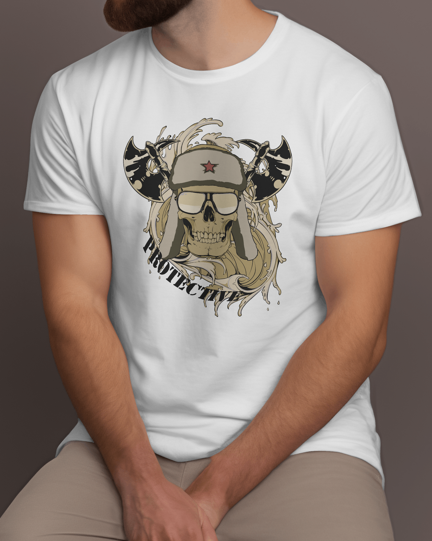 Premium Sheriff Skull Limited Edition Graphic T-shirt