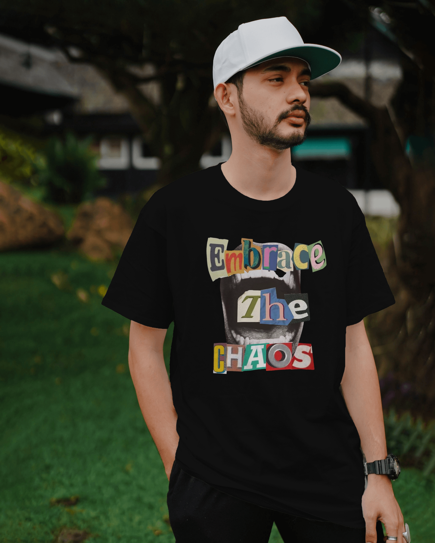 Premium Embrace The Chaos Oversized T-Shirt | Limited Edition