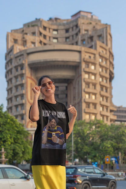 Premium Oversized 'Racks and Rounds' Tribute T-Shirt