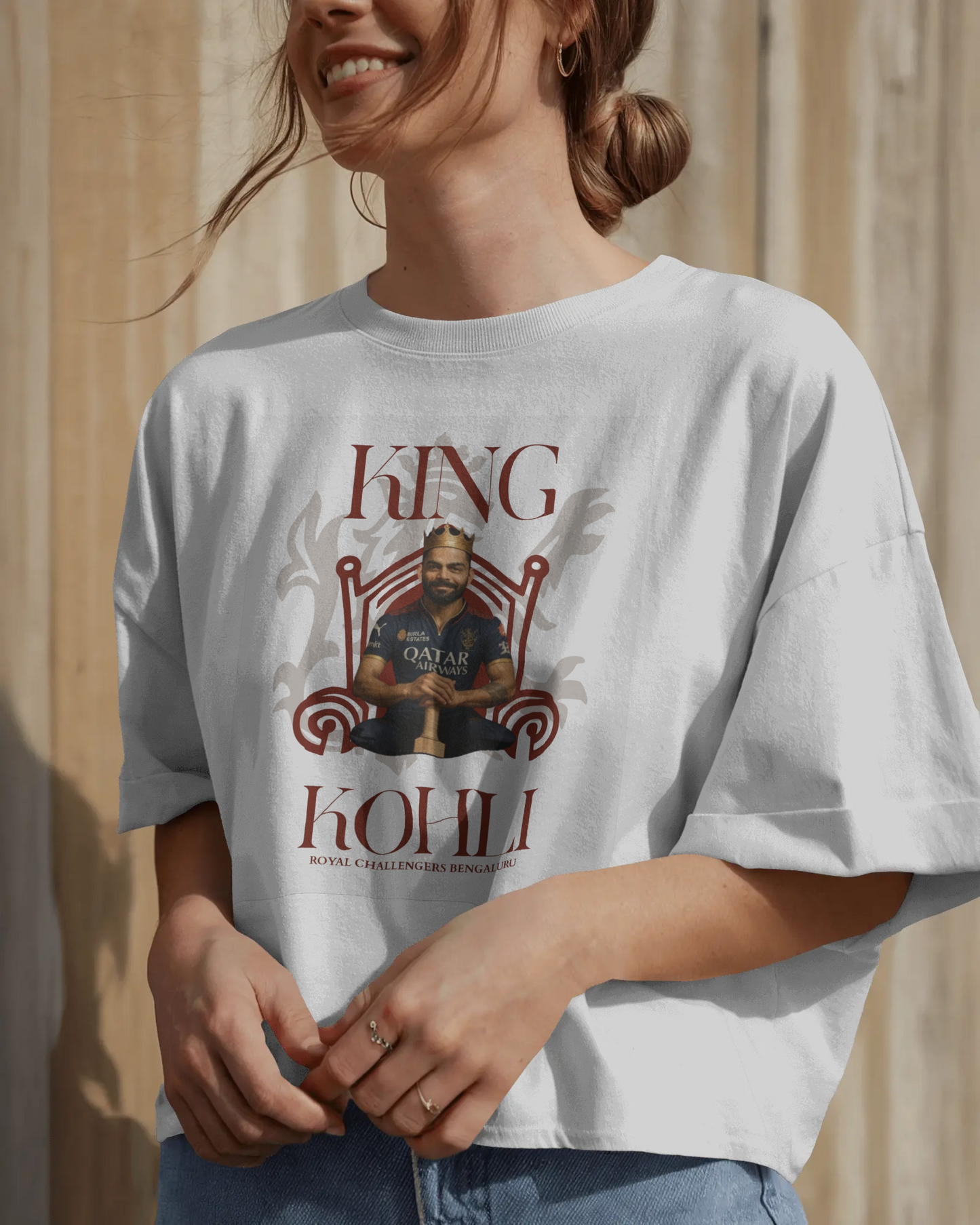 Premium Oversized Virat Kohli  Cricket Fan T-shirt - Limited Edition