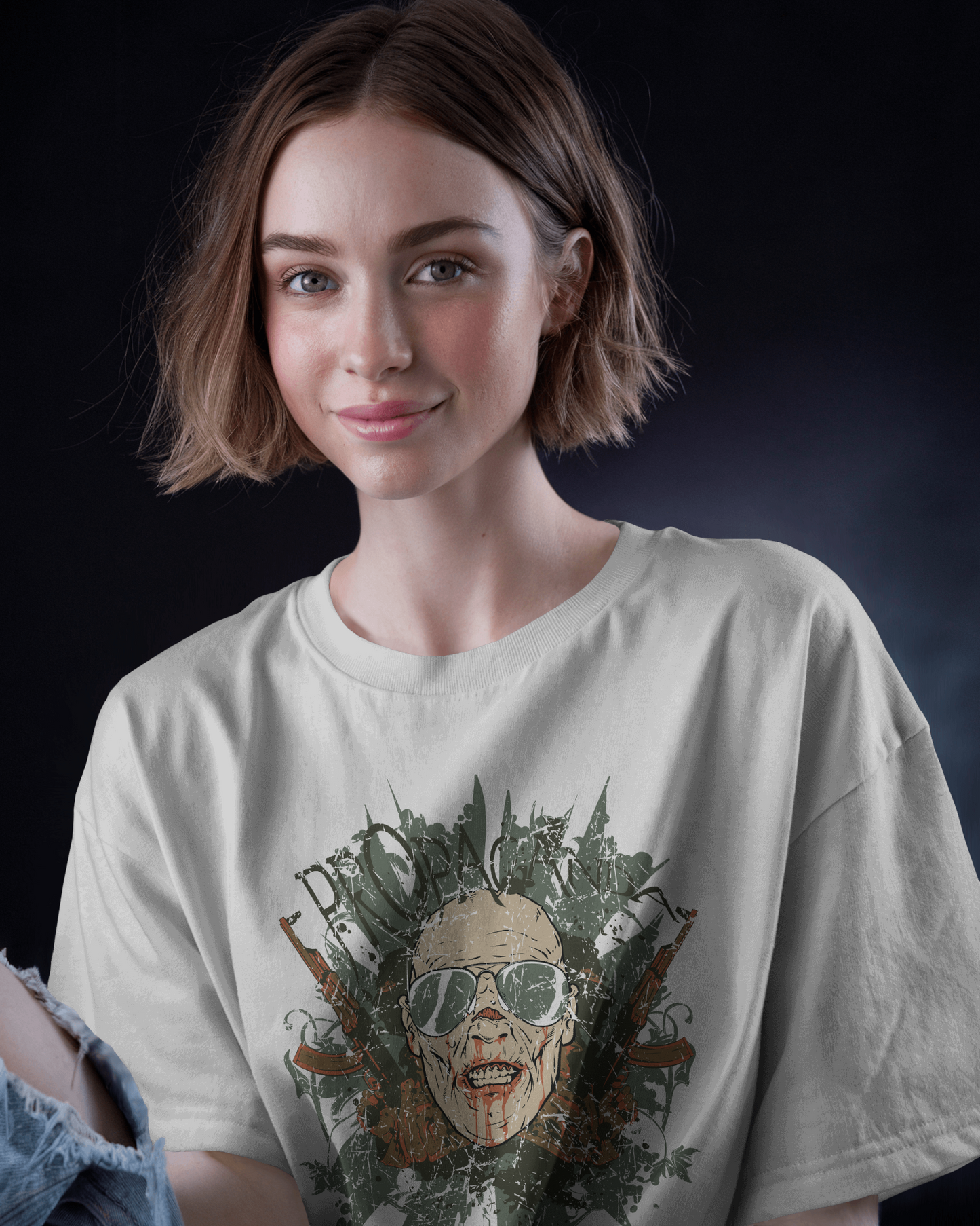 Premium Winged Skull Oversized T-shirt | Limited Edition