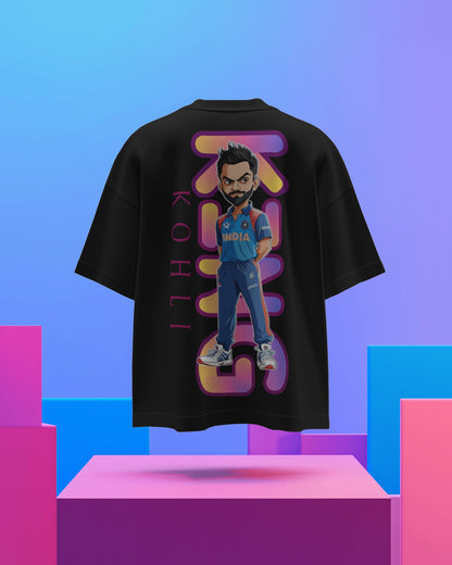 Premium Cricket Champion Oversized T-shirt - Team India Edition