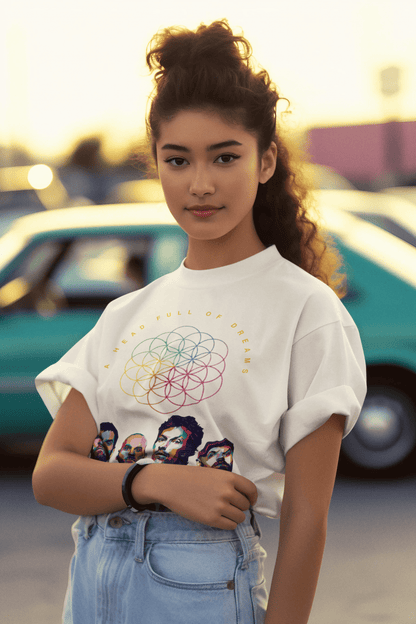 Premium Coldplay Oversized Concert T-Shirt - French Terry Cotton (240 GSM) - YORD