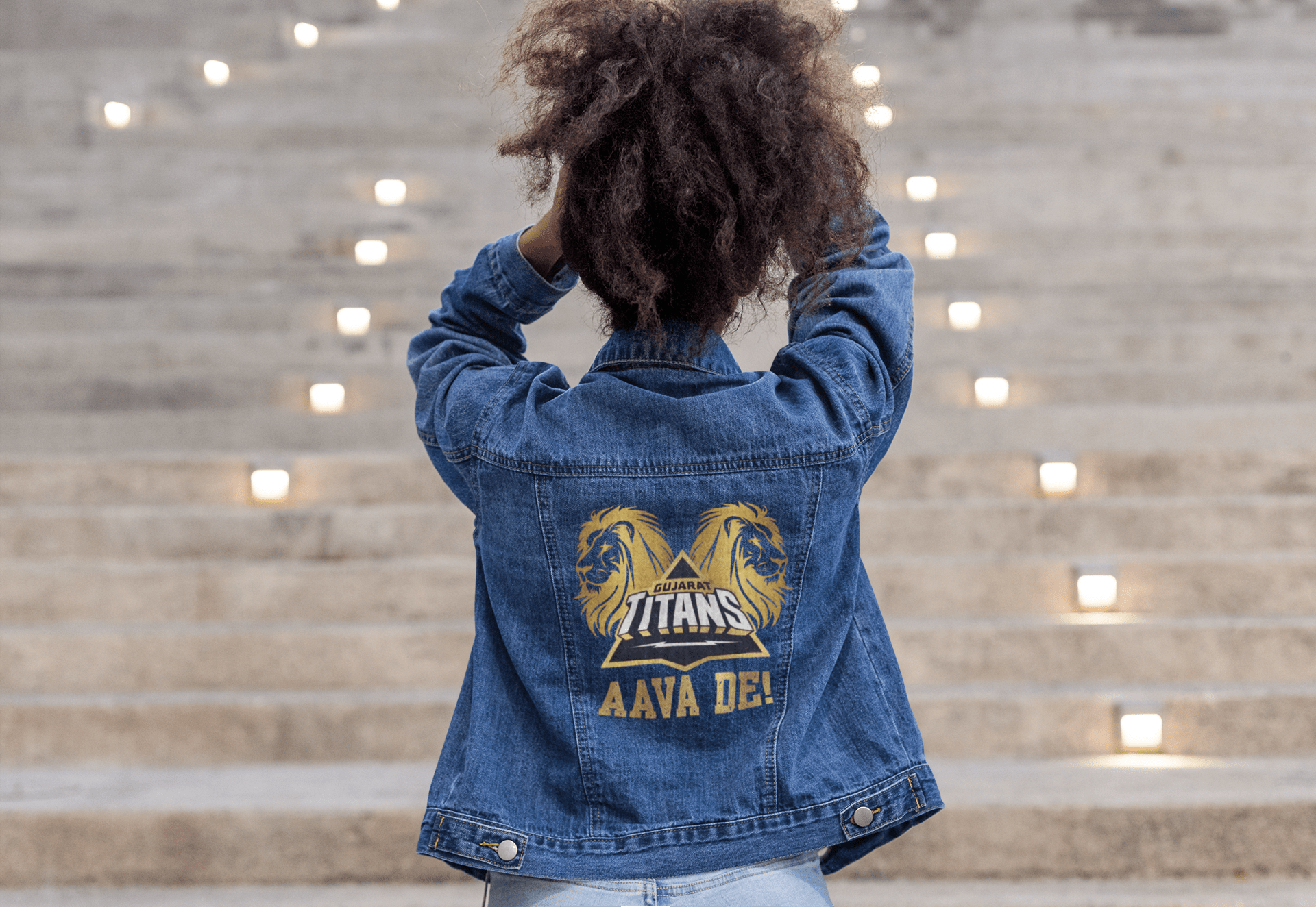 Premium Gujarat Titans IPL Denim Jacket | Exclusive AAVA DE! - YORD