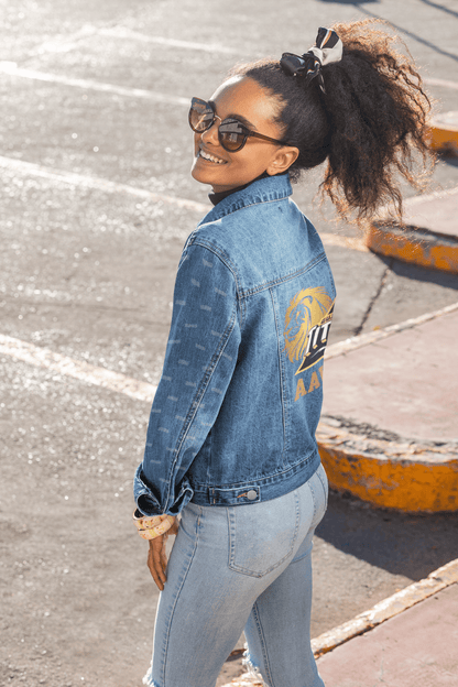 Premium Gujarat Titans IPL Denim Jacket | Exclusive AAVA DE! - YORD