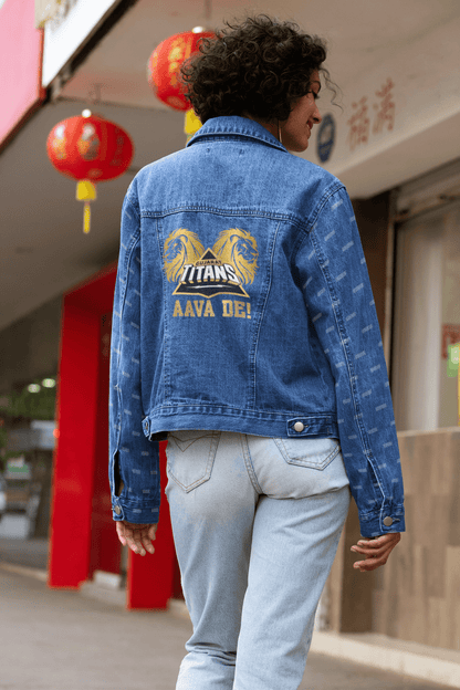 Premium Gujarat Titans IPL Denim Jacket | Exclusive AAVA DE! - YORD