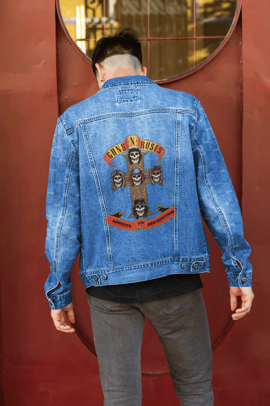 Premium Guns N' Roses Appetite For Destruction Denim Jacket - YORD