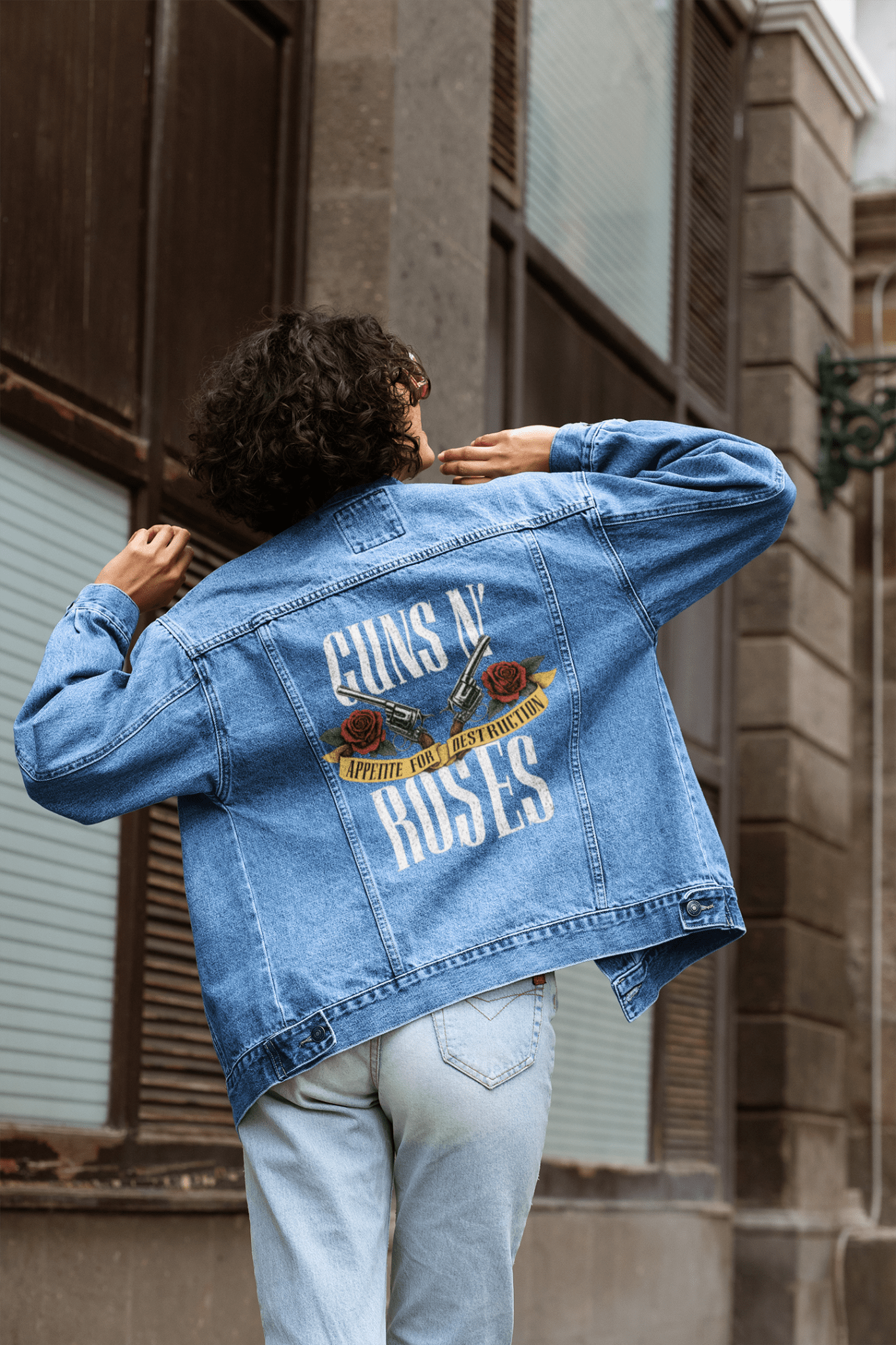 Premium Guns N' Roses Appetite For Destruction Denim Jacket - YORD