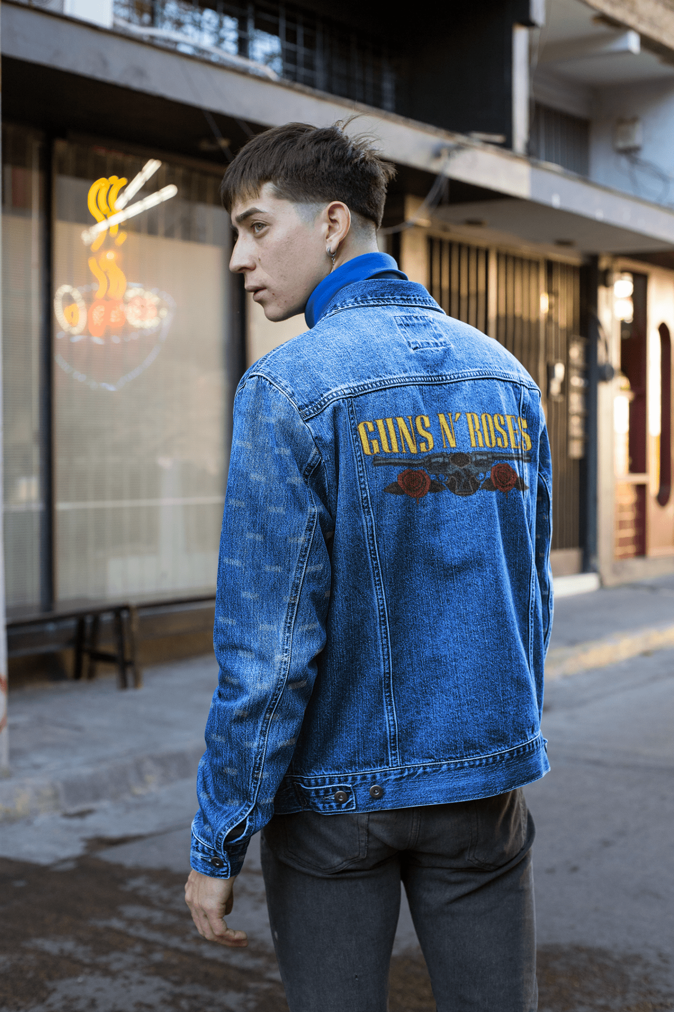 Premium Guns N' Roses Exclusive Denim Jacket - Limited Edition - YORD