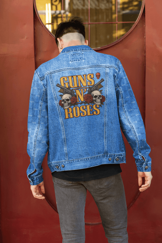Premium Guns N' Roses Exclusive Denim Jacket - Limited Edition - YORD