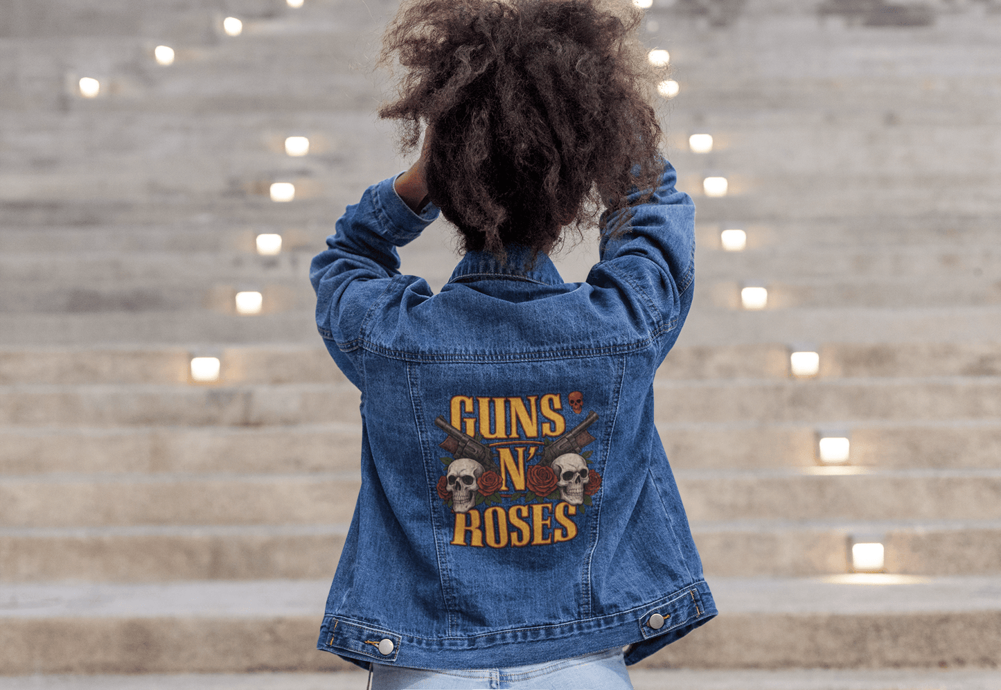 Premium Guns N' Roses Exclusive Denim Jacket - Limited Edition - YORD