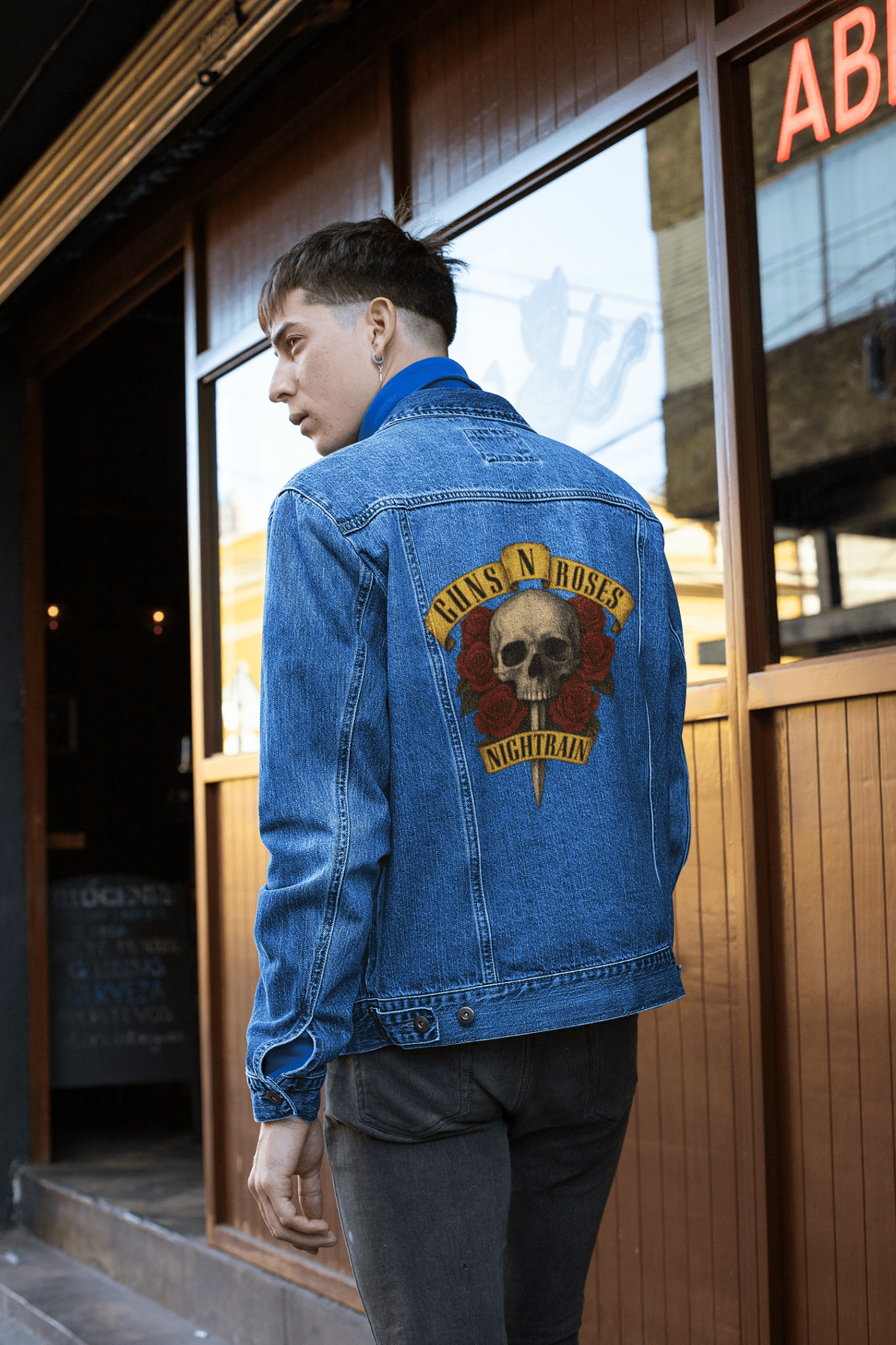 Premium Guns N' Roses Nightrain Denim Jacket | Limited Edition - YORD