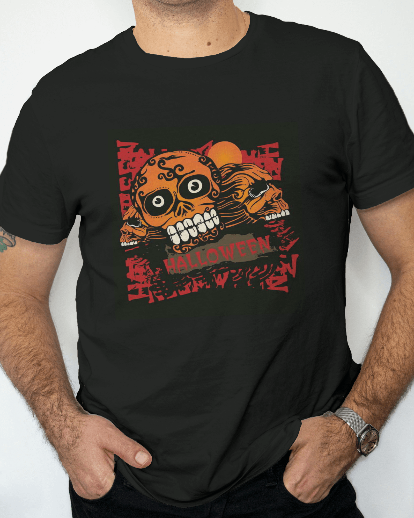 Premium Halloween Skull Limited Edition Regular T-shirt - YORD
