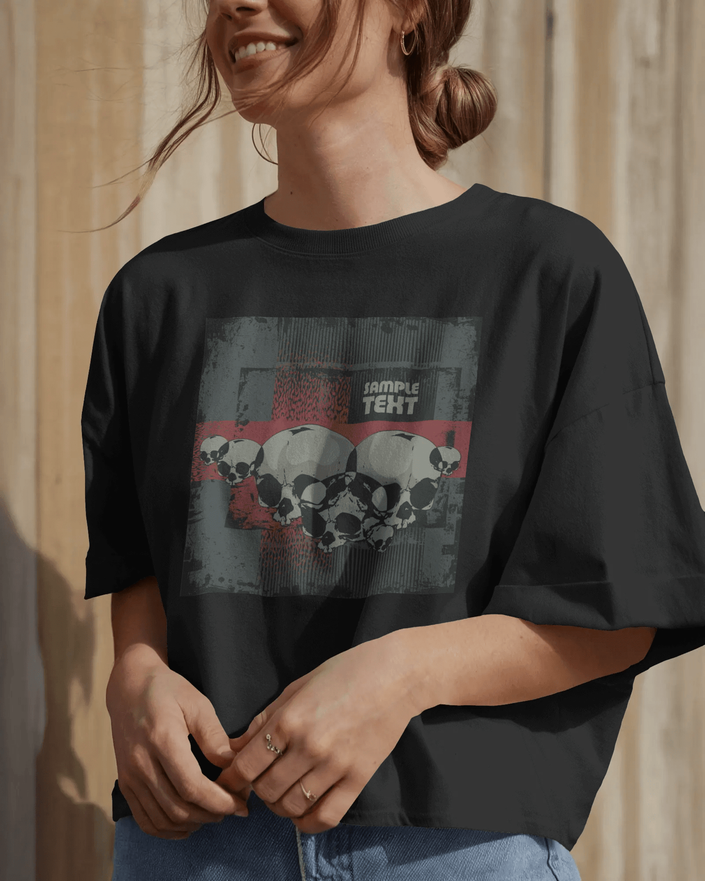 Premium Motivational 'Get Out Of Your Way' Oversized T-shirt - YORD