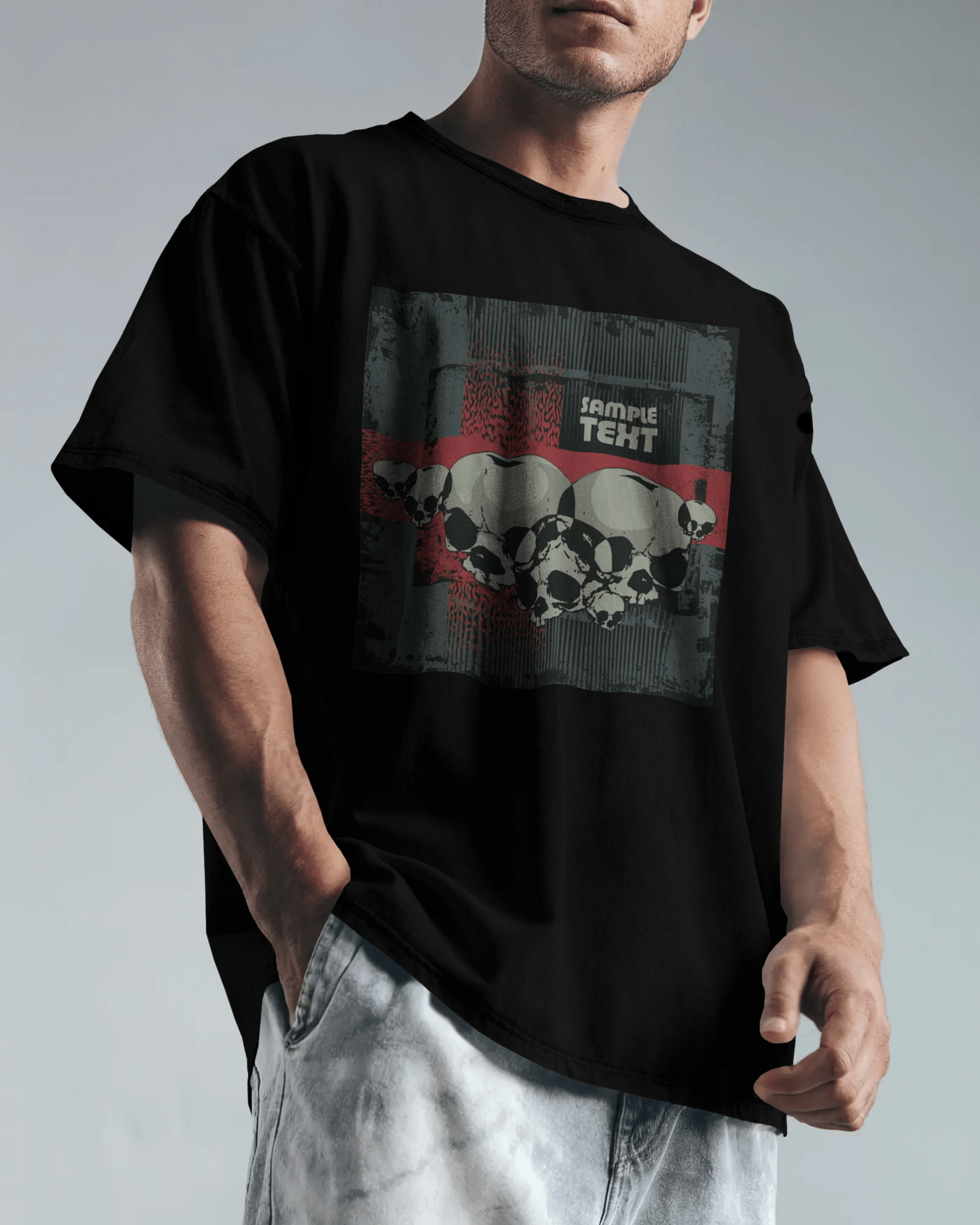 Premium Motivational 'Get Out Of Your Way' Oversized T-shirt - YORD