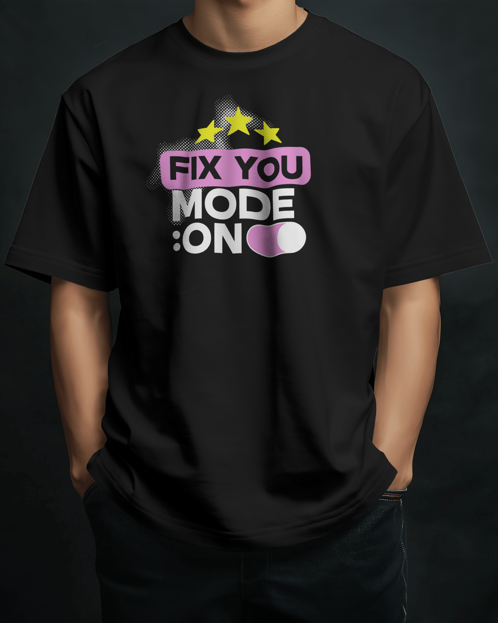Premium Oversize Coldplay Concert T-Shirt - French Terry Cotton 240 GSM - YORD