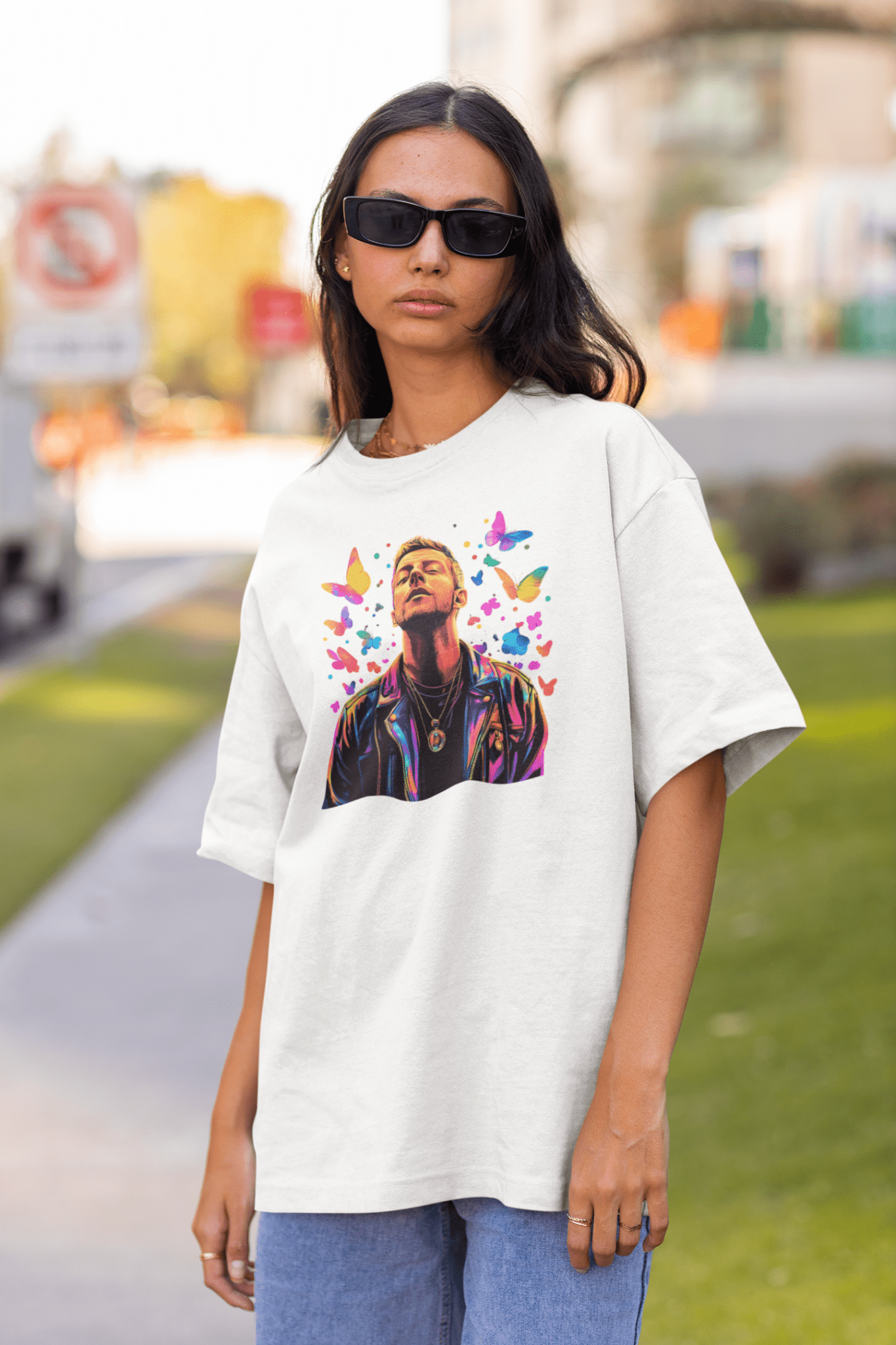 Premium Oversize Coldplay Concert T-Shirt - French Terry Cotton 240 GSM - YORD