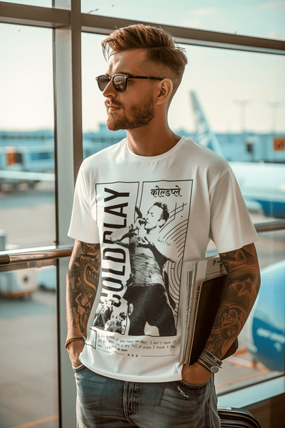 Premium Oversize Coldplay Concert T-Shirt – French Terry Cotton 240 GSM - YORD