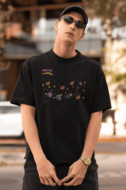 Premium Oversize French Terry Cotton Coldplay Concert T-Shirt - 240 GSM - YORD