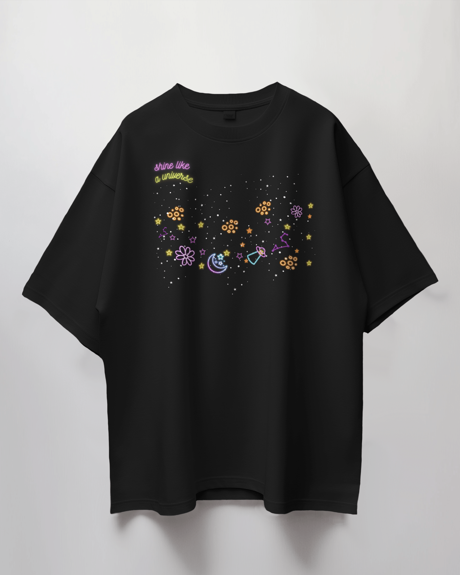 Premium Oversize French Terry Cotton Coldplay Concert T-Shirt - 240 GSM - YORD