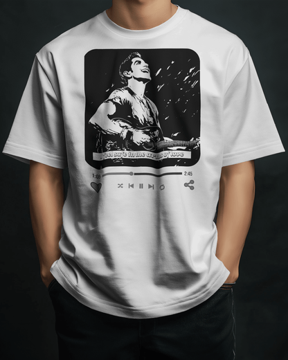 Premium Oversize French Terry Cotton Coldplay Concert T-Shirt – 240 GSM Luxury Fabric - YORD