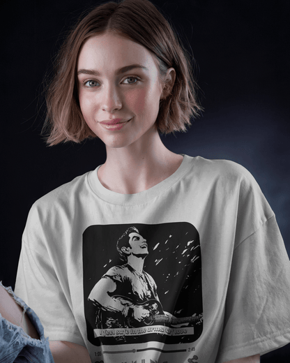Premium Oversize French Terry Cotton Coldplay Concert T-Shirt – 240 GSM Luxury Fabric - YORD