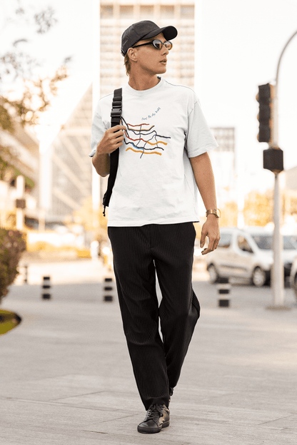 Premium Oversize French Terry Cotton Coldplay Concert T-Shirt - 240 GSM Luxury Fabric - YORD