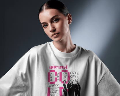 Premium Oversized Coldplay Concert T-shirt – French Terry Cotton 240 GSM - YORD