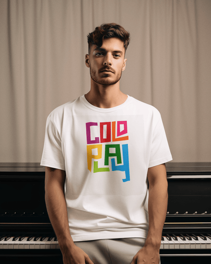 Premium Oversized Coldplay Concert T-Shirt - French Terry Cotton 240 GSM - YORD