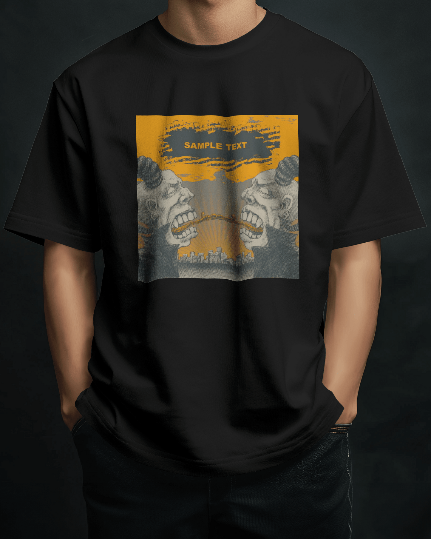 Premium Oversized 'GONE FISHING' T-Shirt | Limited Edition - YORD