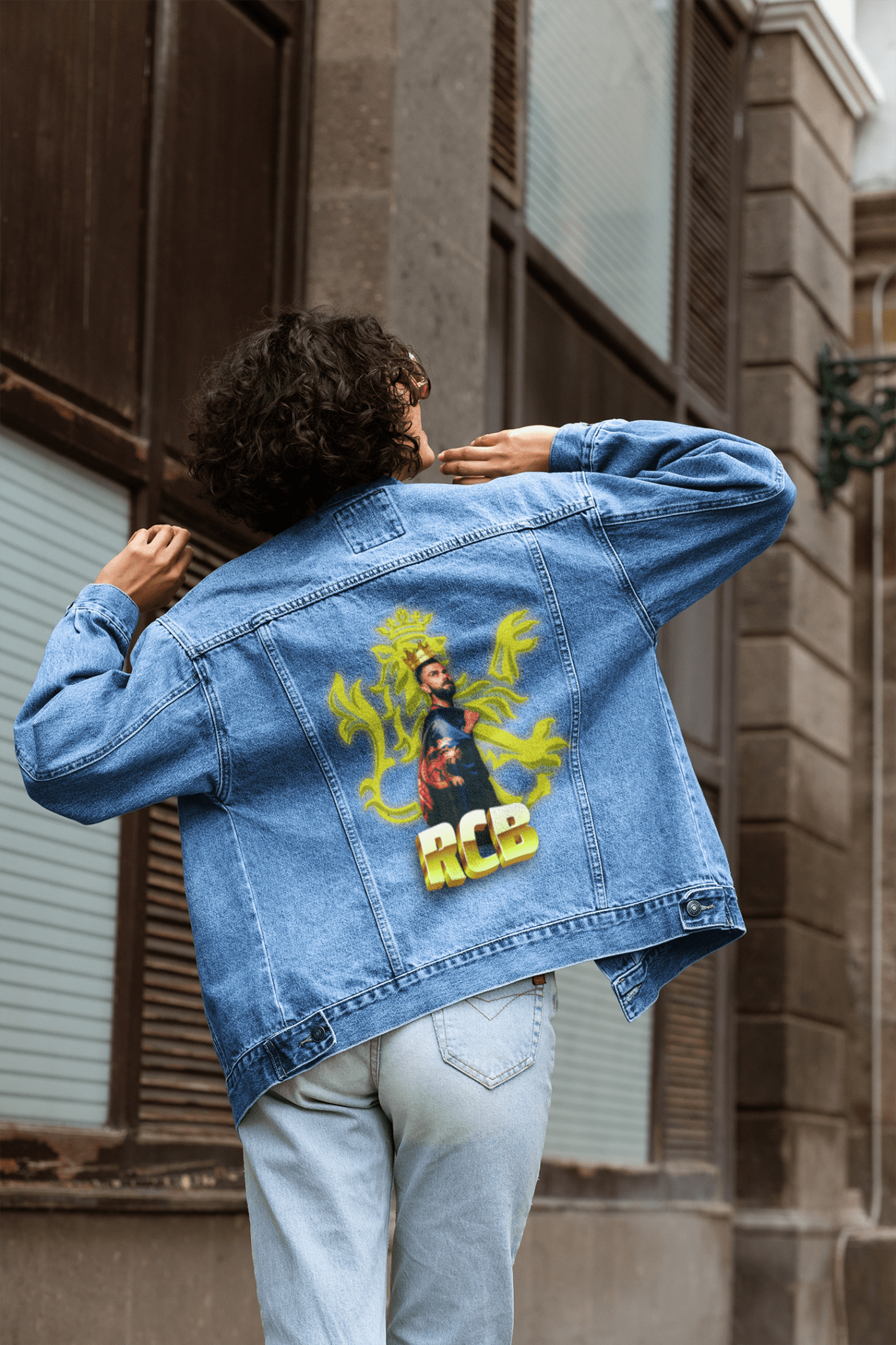 Premium RCB Royal Challengers Limited Edition Denim Jacket - YORD