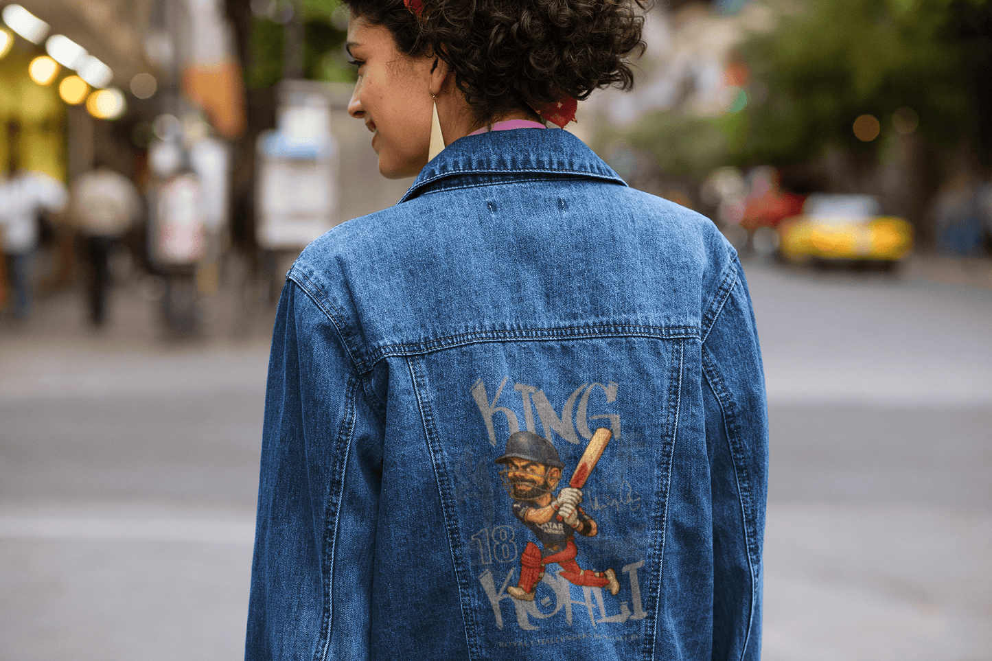 Premium RCB Royal Challengers Limited Edition Denim Jacket - YORD