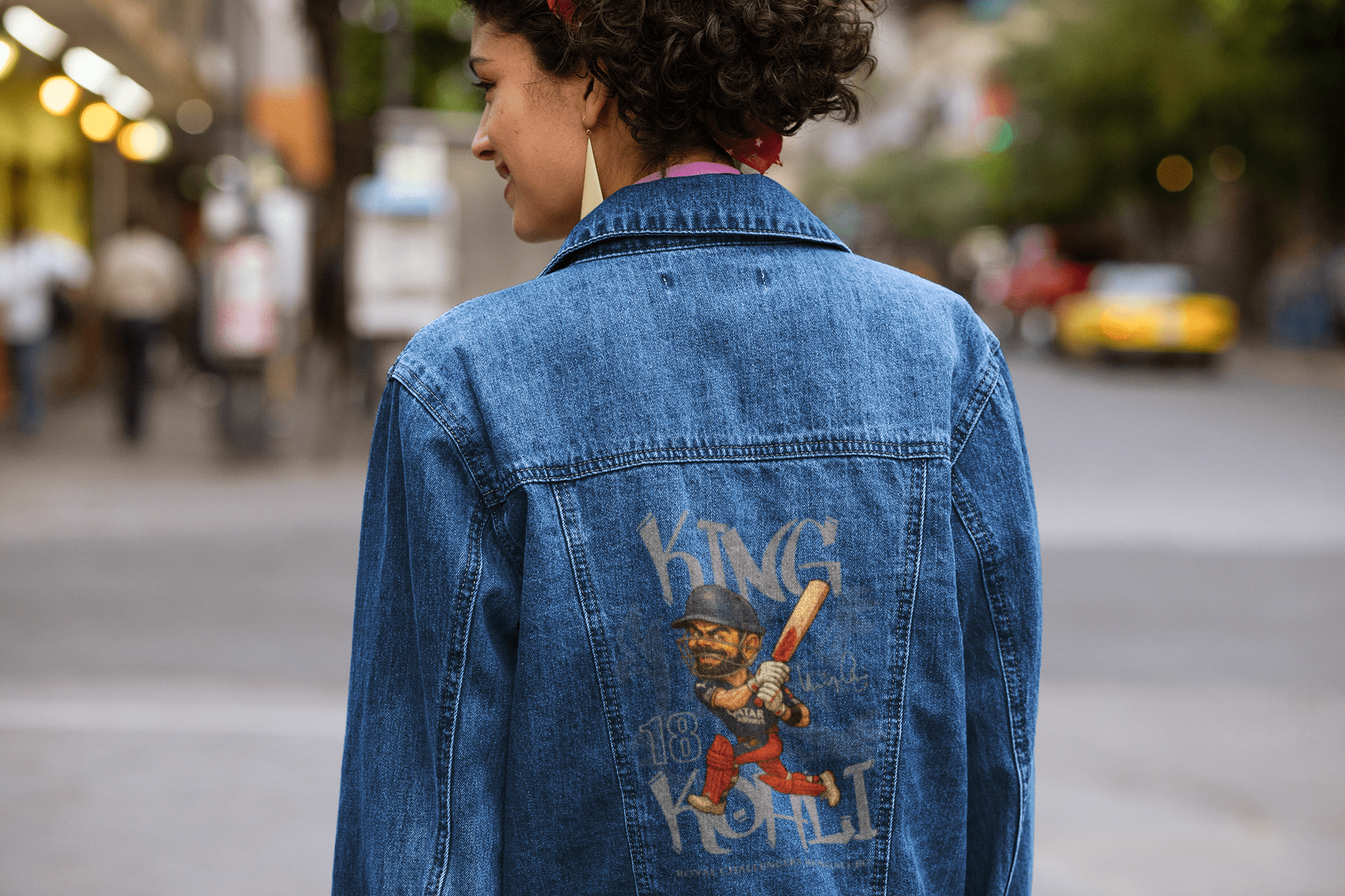 Premium RCB Royal Challengers Limited Edition Denim Jacket - YORD