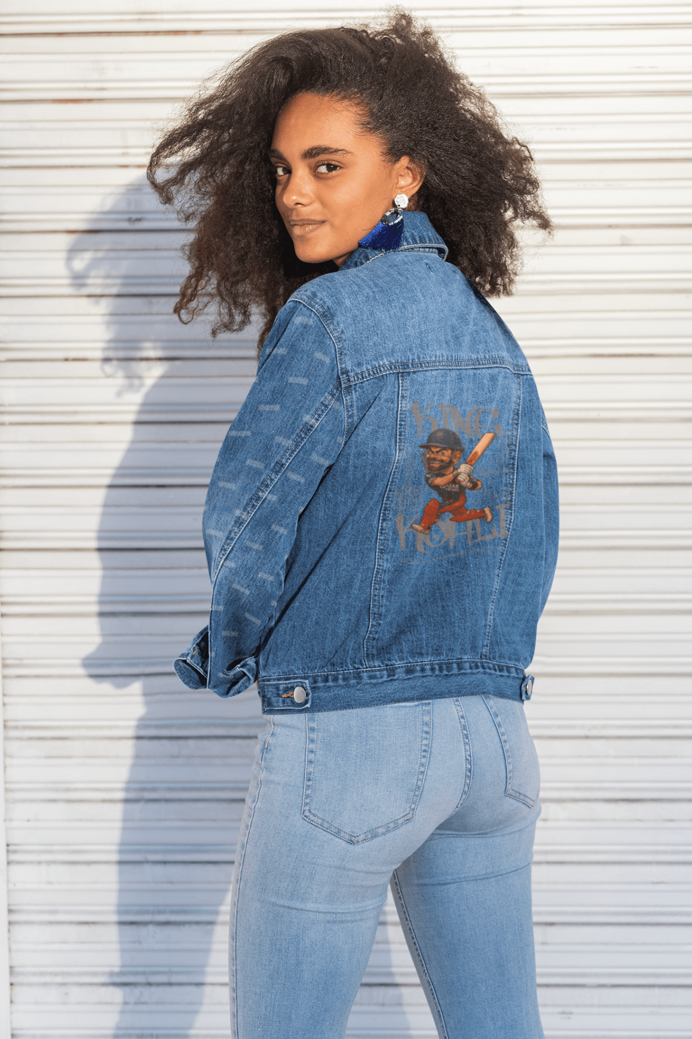 Premium RCB Royal Challengers Limited Edition Denim Jacket - YORD
