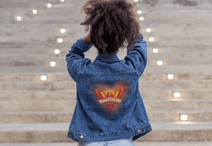 Premium SRH Sunrisers Hyderabad Logo Denim Jacket - YORD