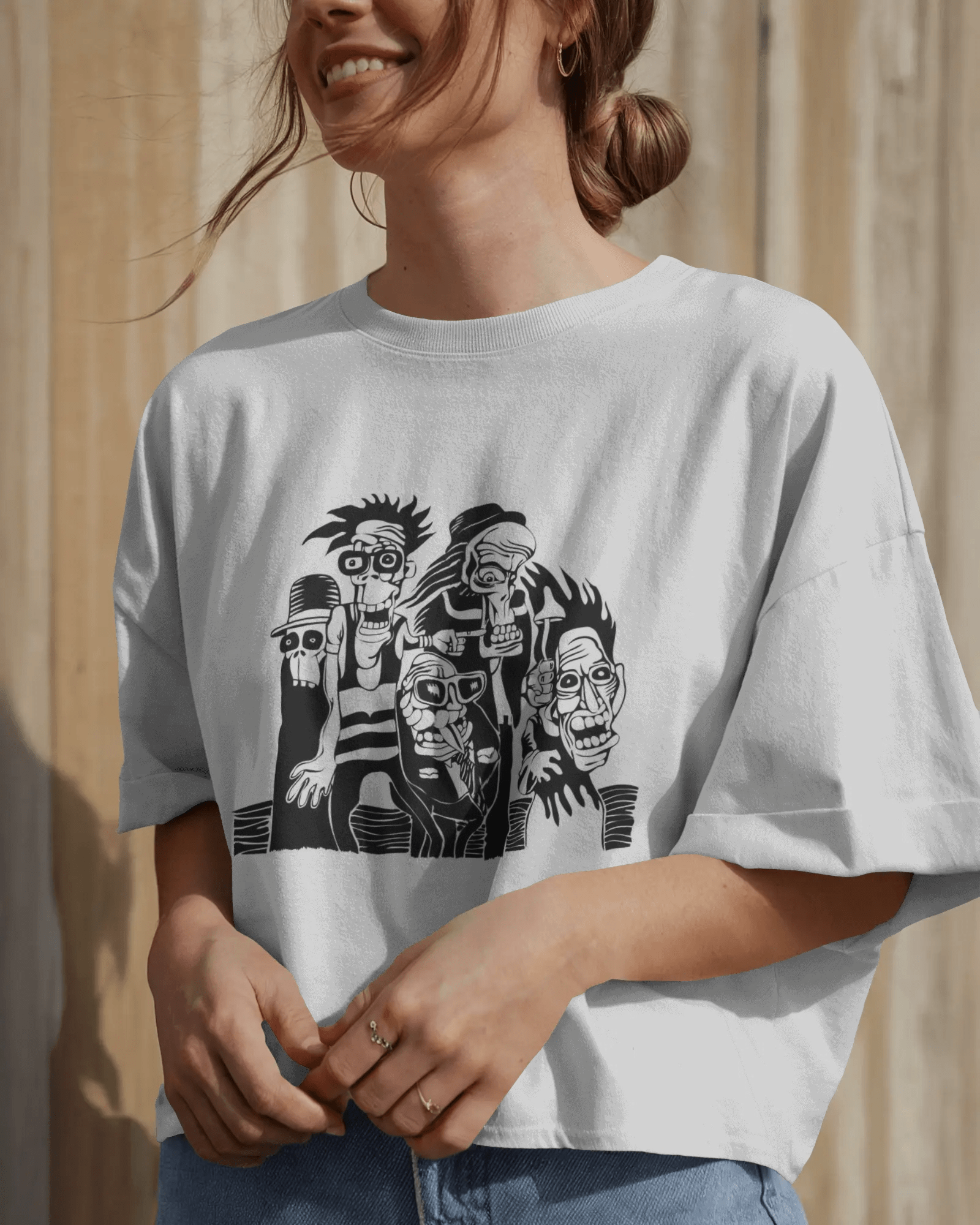 Premium Zombie Squad Oversized T-shirt | Limited Edition - YORD