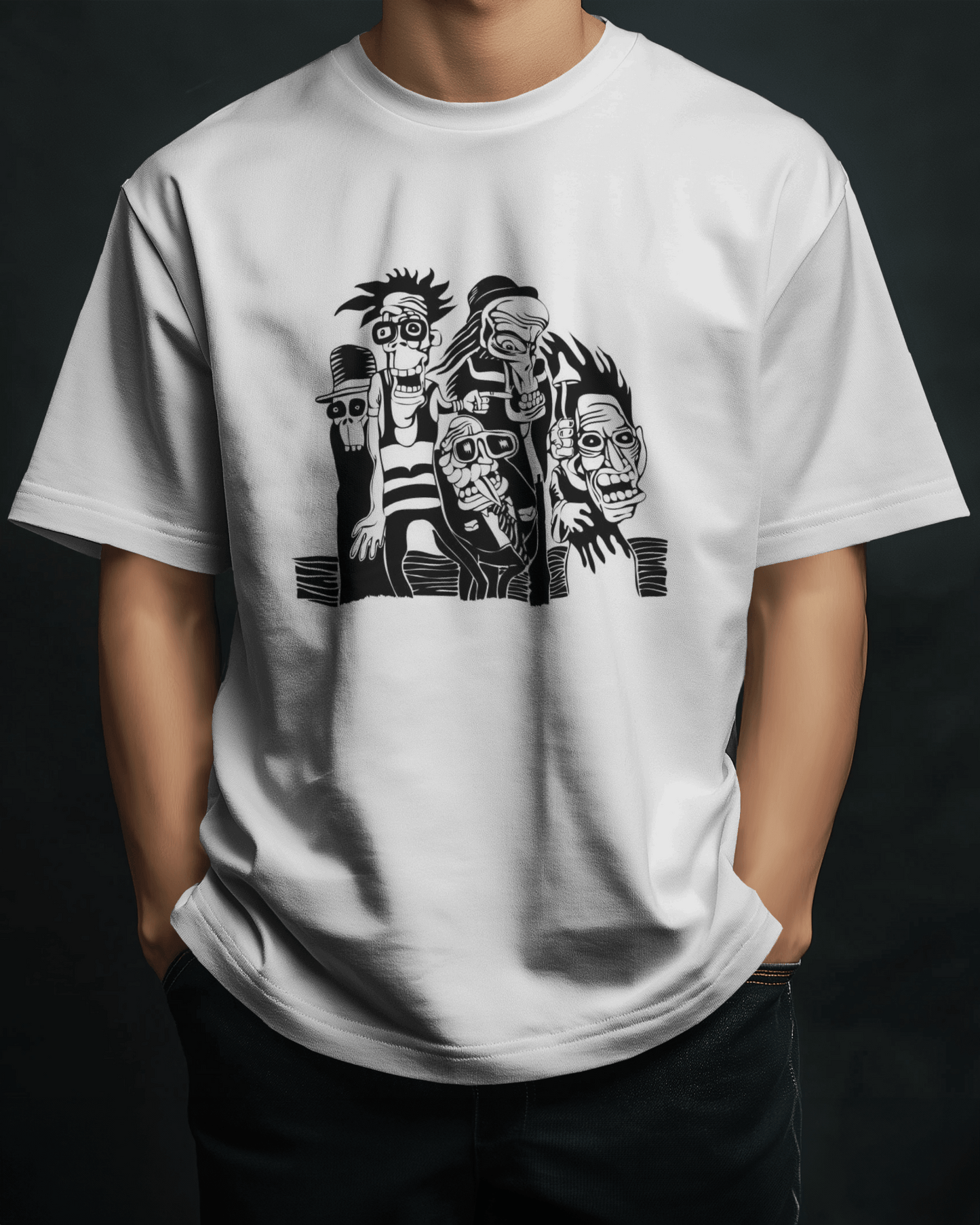 Premium Zombie Squad Oversized T-shirt | Limited Edition - YORD
