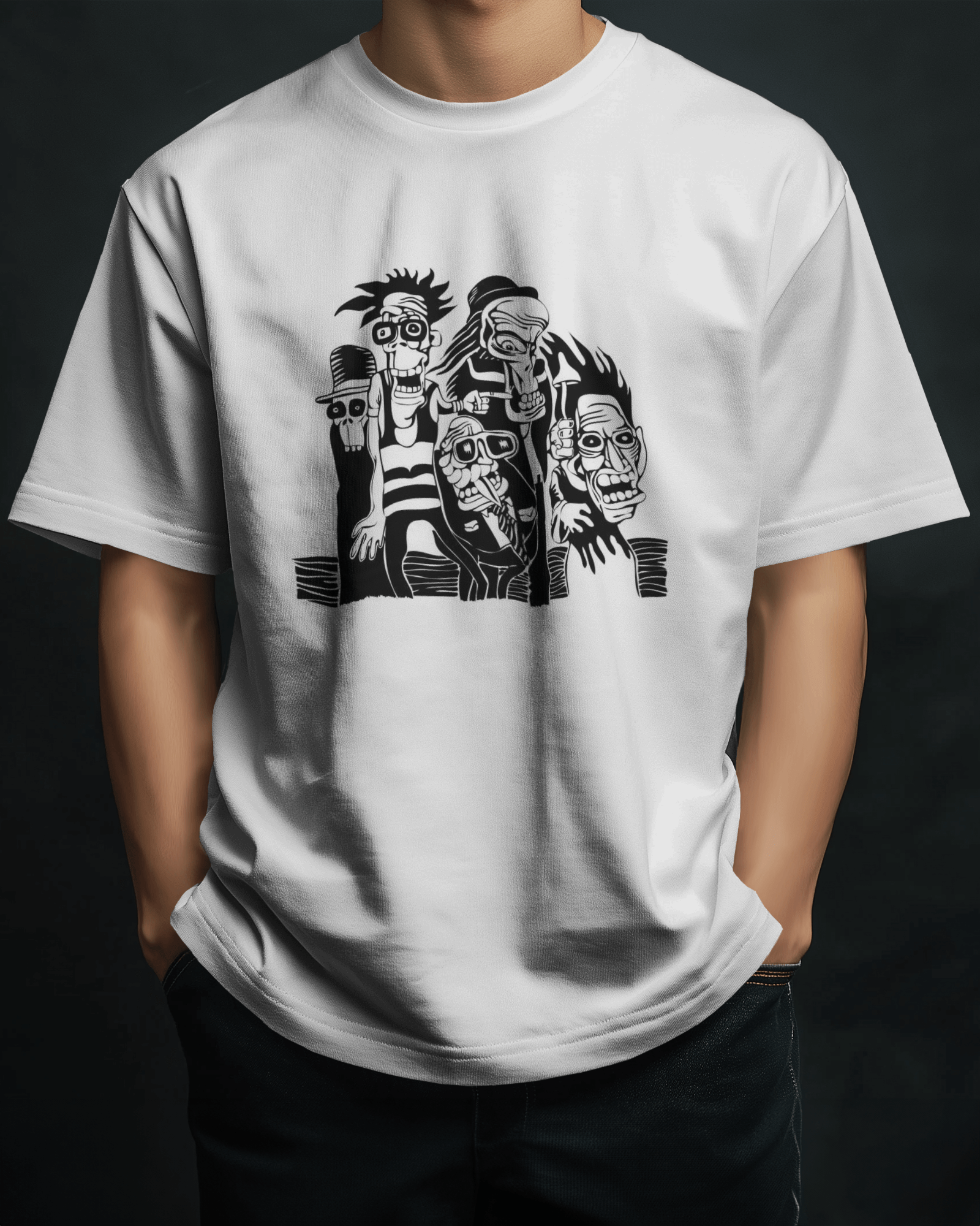 Premium Zombie Squad Oversized T-shirt | Limited Edition - YORD