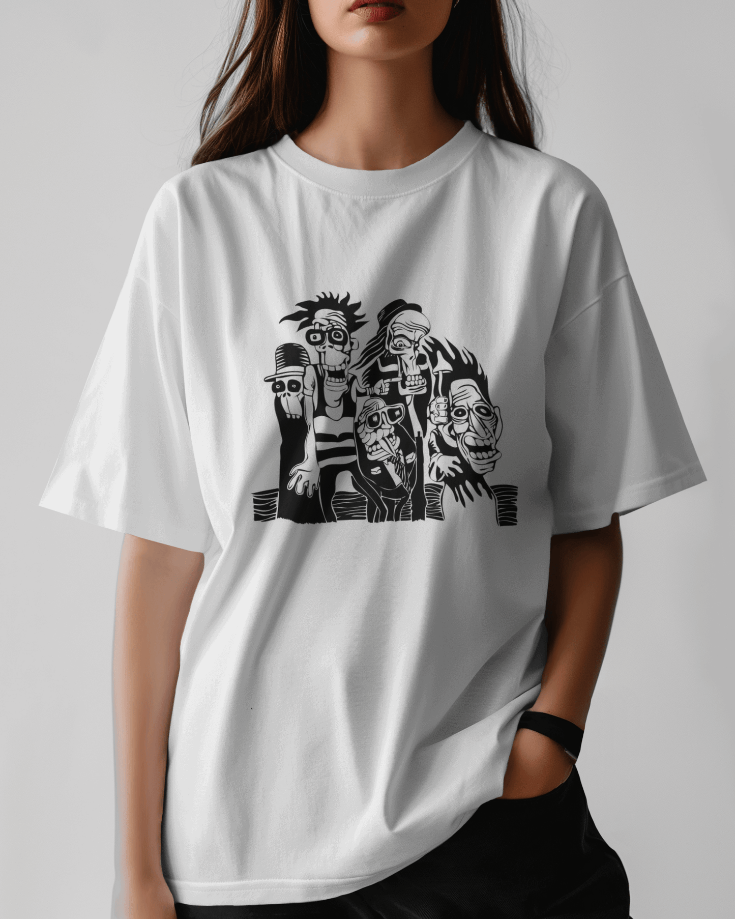 Premium Zombie Squad Oversized T-shirt | Limited Edition - YORD