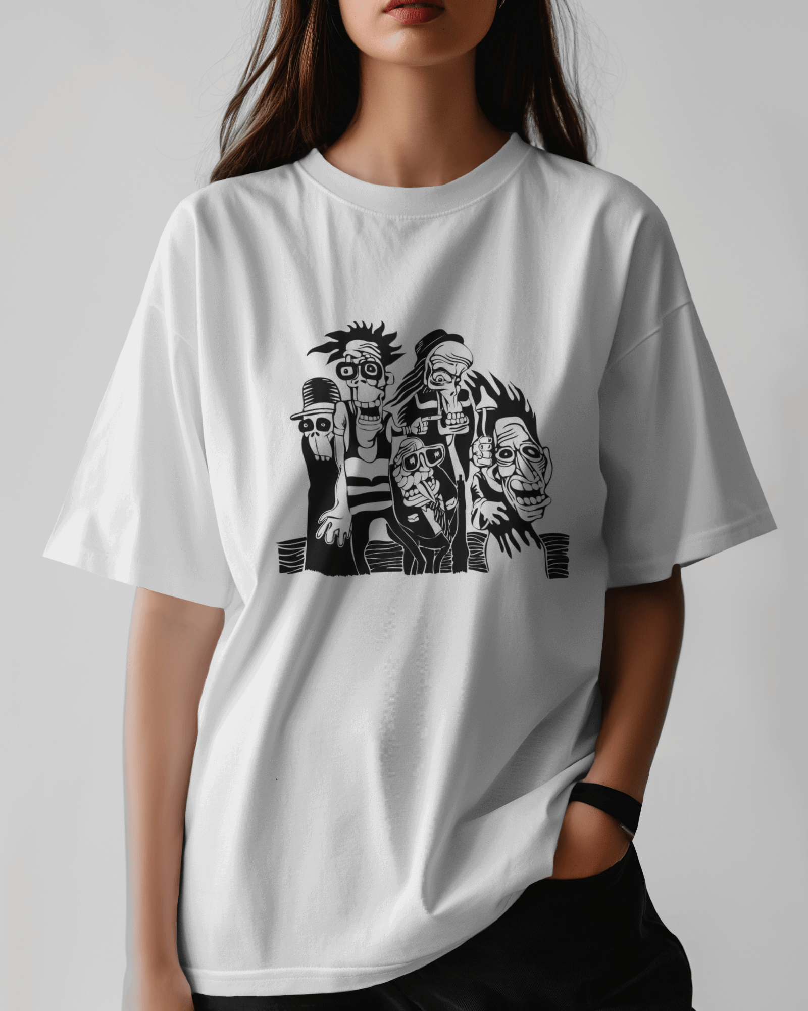 Premium Zombie Squad Oversized T-shirt | Limited Edition - YORD